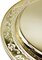 Stainless Steel Charger Plates, 6Pcs Gold Dinner Plate Chargers Round Server Ware